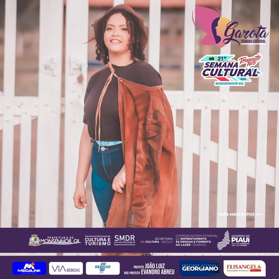 Monsenhor Gil escolhe Garota Semana Cultural 2023 de forma virtual  - Imagem 46