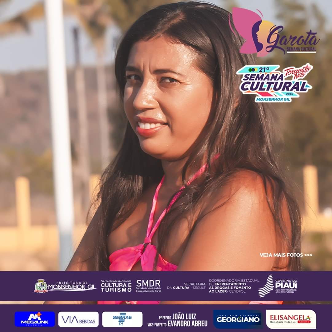 Monsenhor Gil escolhe Garota Semana Cultural 2023 de forma virtual  - Imagem 29