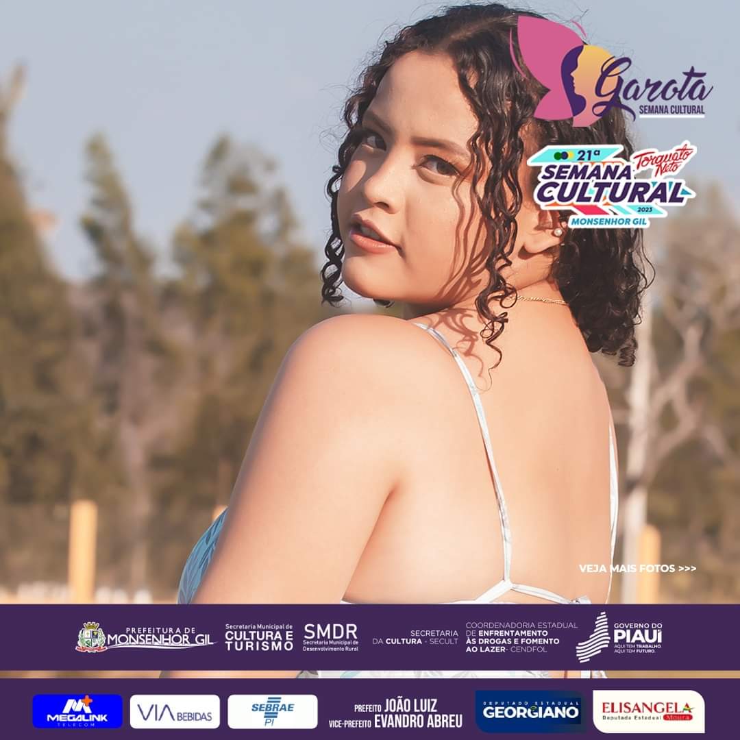 Monsenhor Gil escolhe Garota Semana Cultural 2023 de forma virtual  - Imagem 45