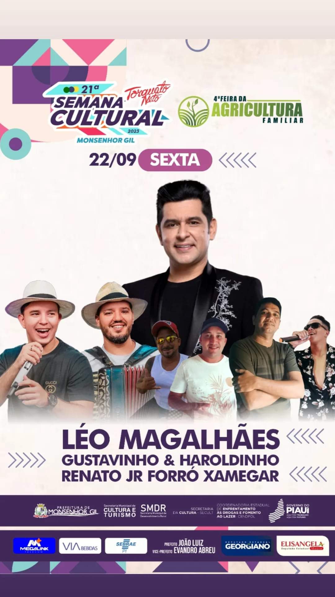 Semana Cultural movimenta Monsenhor Gil, dias 21,22 e 23 deste mês  - Imagem 3