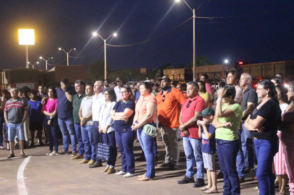 Asfaltamento no Distrito Nova Santa Rosa Dá Início às Comemorações dos 121  - Imagem 2