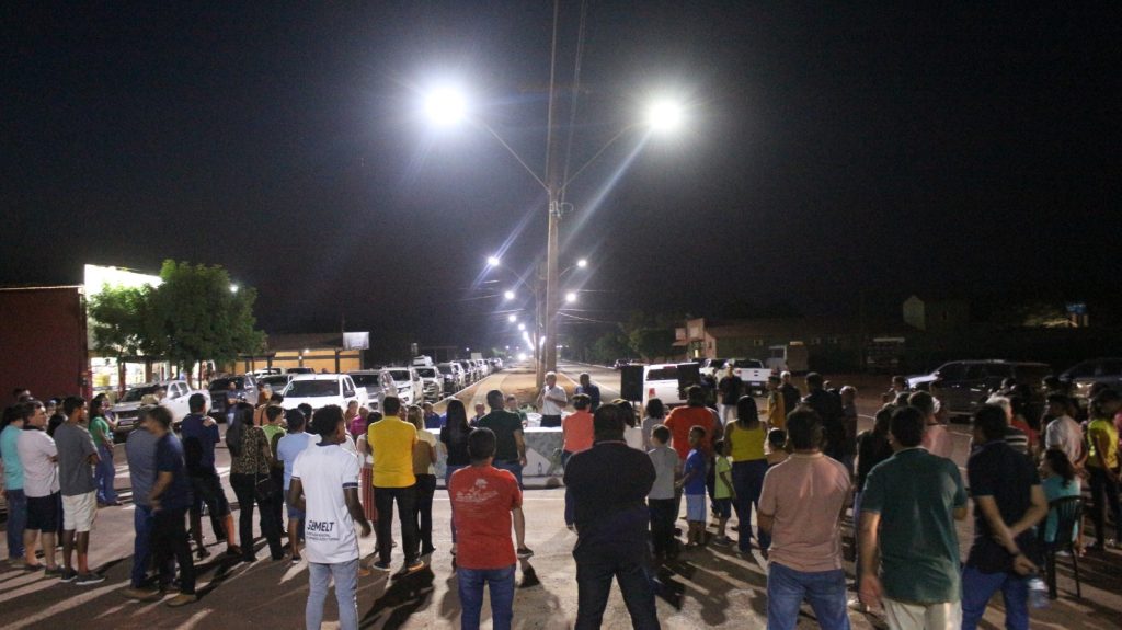 Asfaltamento no Distrito Nova Santa Rosa Dá Início às Comemorações dos 121  - Imagem 5