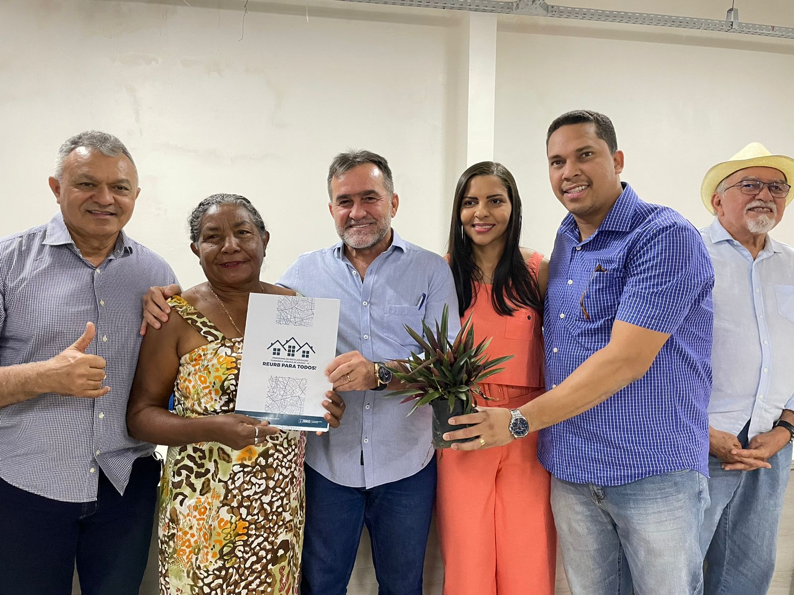 Zé Raimundo entrega mais 51 certidões de Regularização Fundiária em Oeiras - Imagem 1