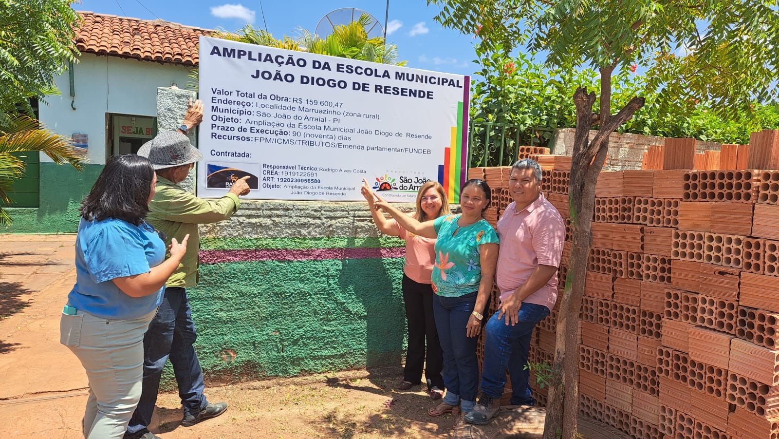 Prefeitura inicia reforma e ampliação de escola na zona rural do município - Imagem 1