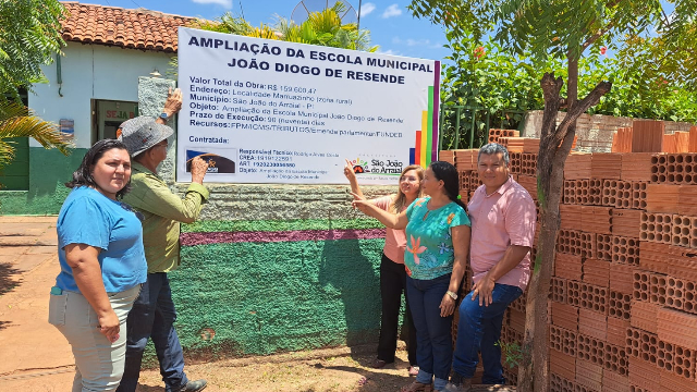 Prefeitura inicia reforma e ampliação de escola na zona rural do município