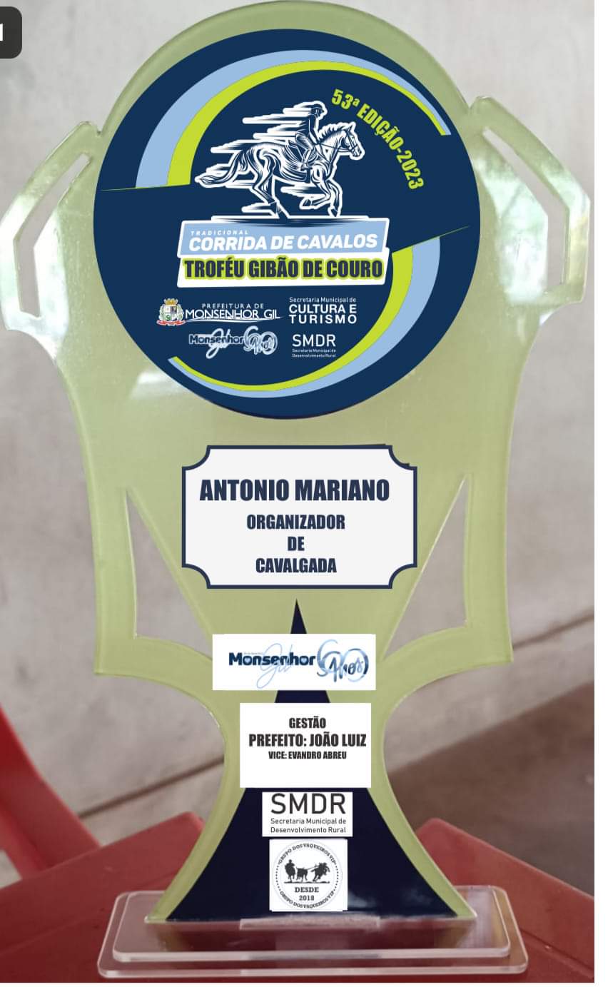 Missa, homenagens, Cavalgada e Corridas fecham 2023 em Monsenhor Gil  - Imagem 5