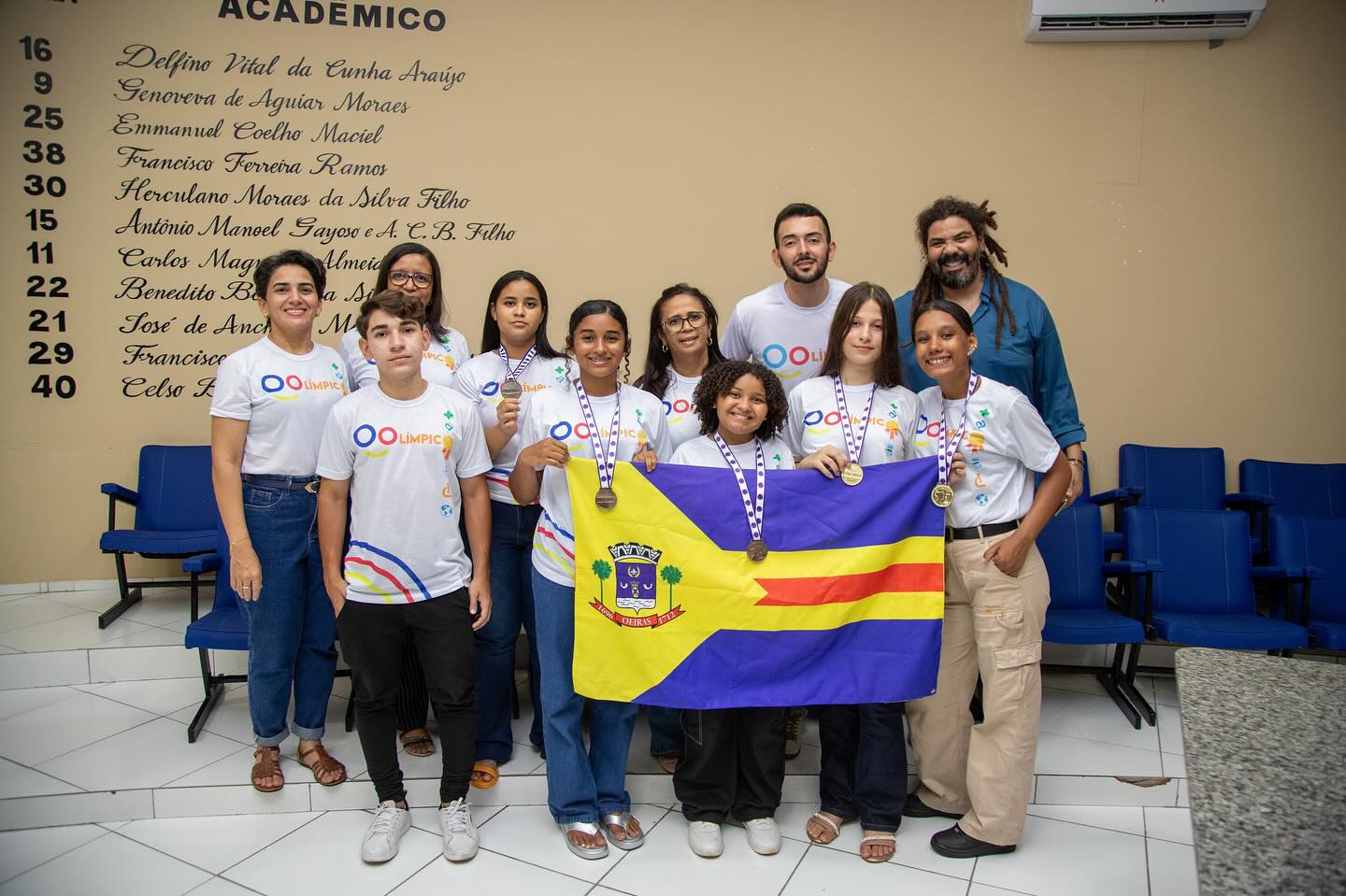 Estudantes de Oeiras recebem medalhas em olimpíadas nacionais de Química