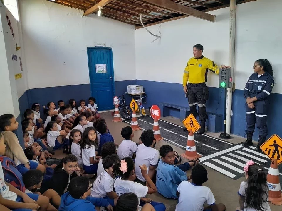 SUTRAN leva orientações de trânsito seguro para as ruas e escolas de Oeiras - Imagem 2