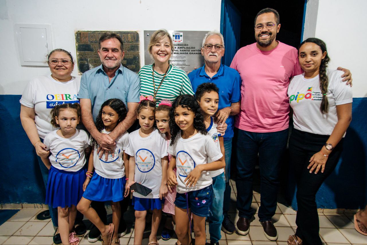 Prefeitura de Oeiras inaugura novas instalações da escola da Malhada Grande