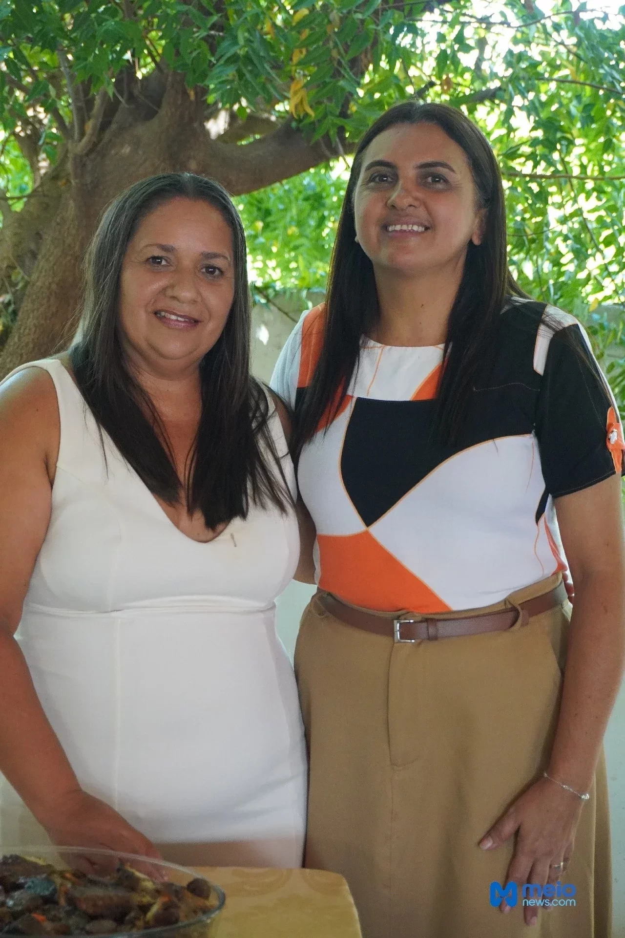 Maria José (Coordenadora Pedagógica); Maria das Dores (Diretora)