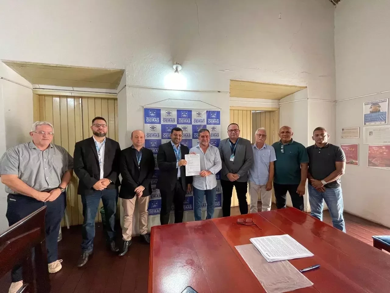 Zé Raimundo assina contrato para construção de 100 casas em Oeiras - Imagem 1