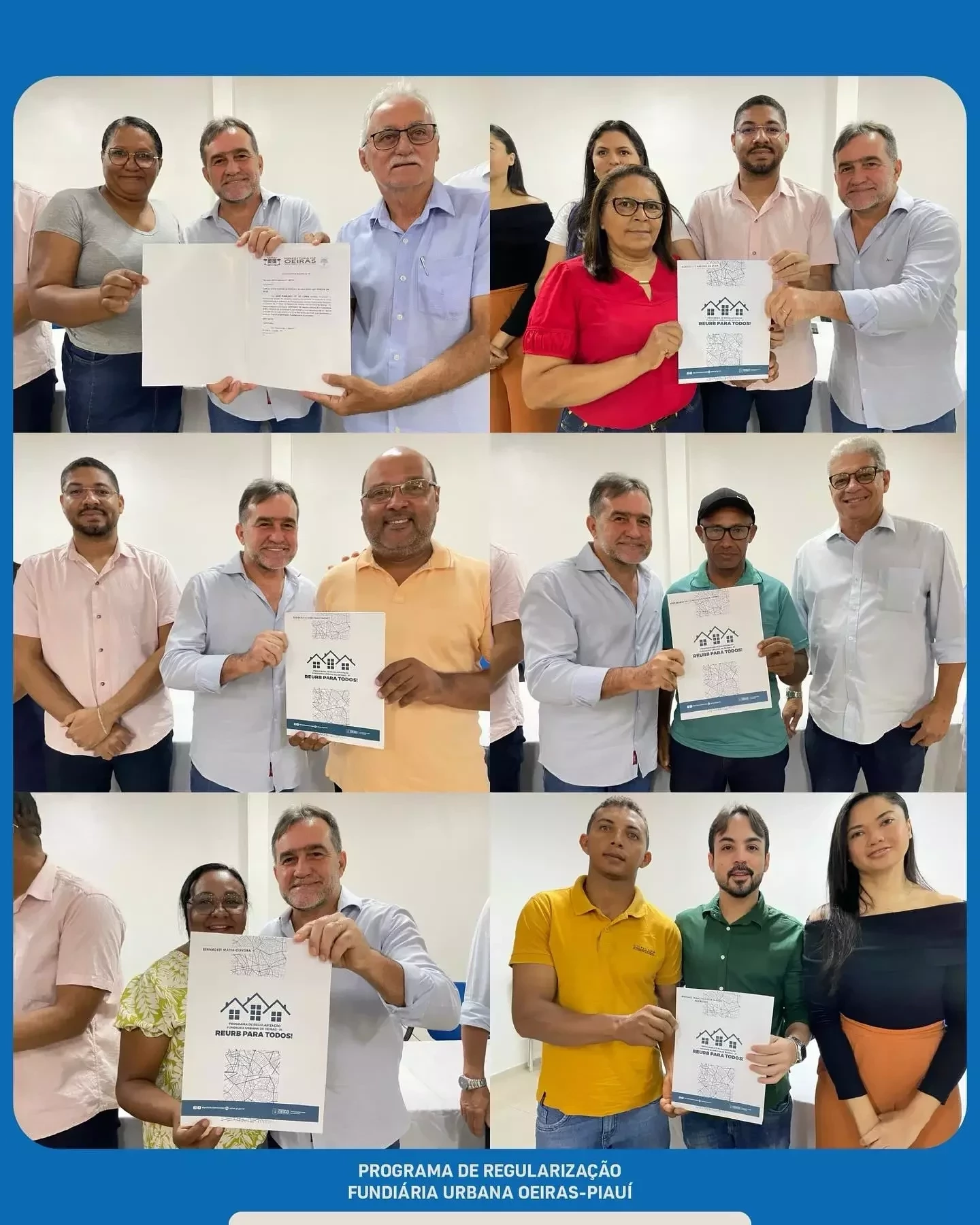 Zé Raimundo entrega mais 95 títulos de regularização fundiária em Oeiras - Imagem 1