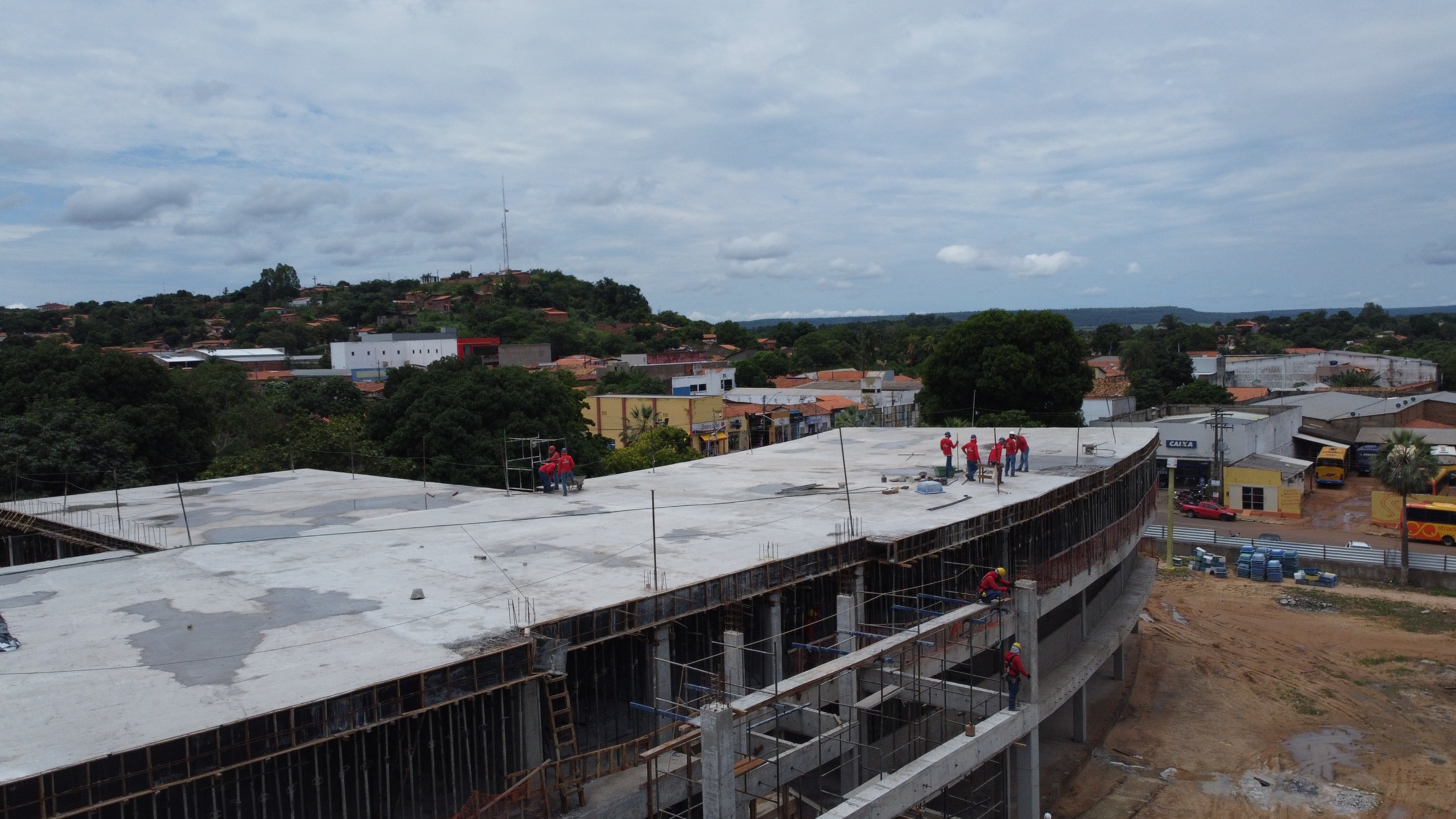 Prefeitura de Uruçuí conclui terceira laje do novo prédio administrativo - Imagem 2