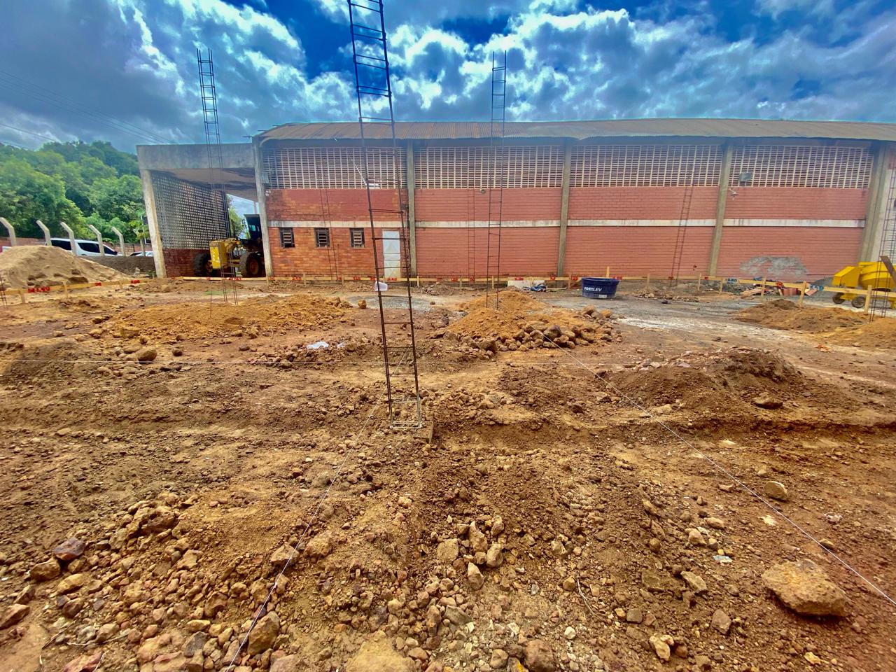 Iniciada a obra para construção da sede do Corpo de Bombeiros. - Imagem 1