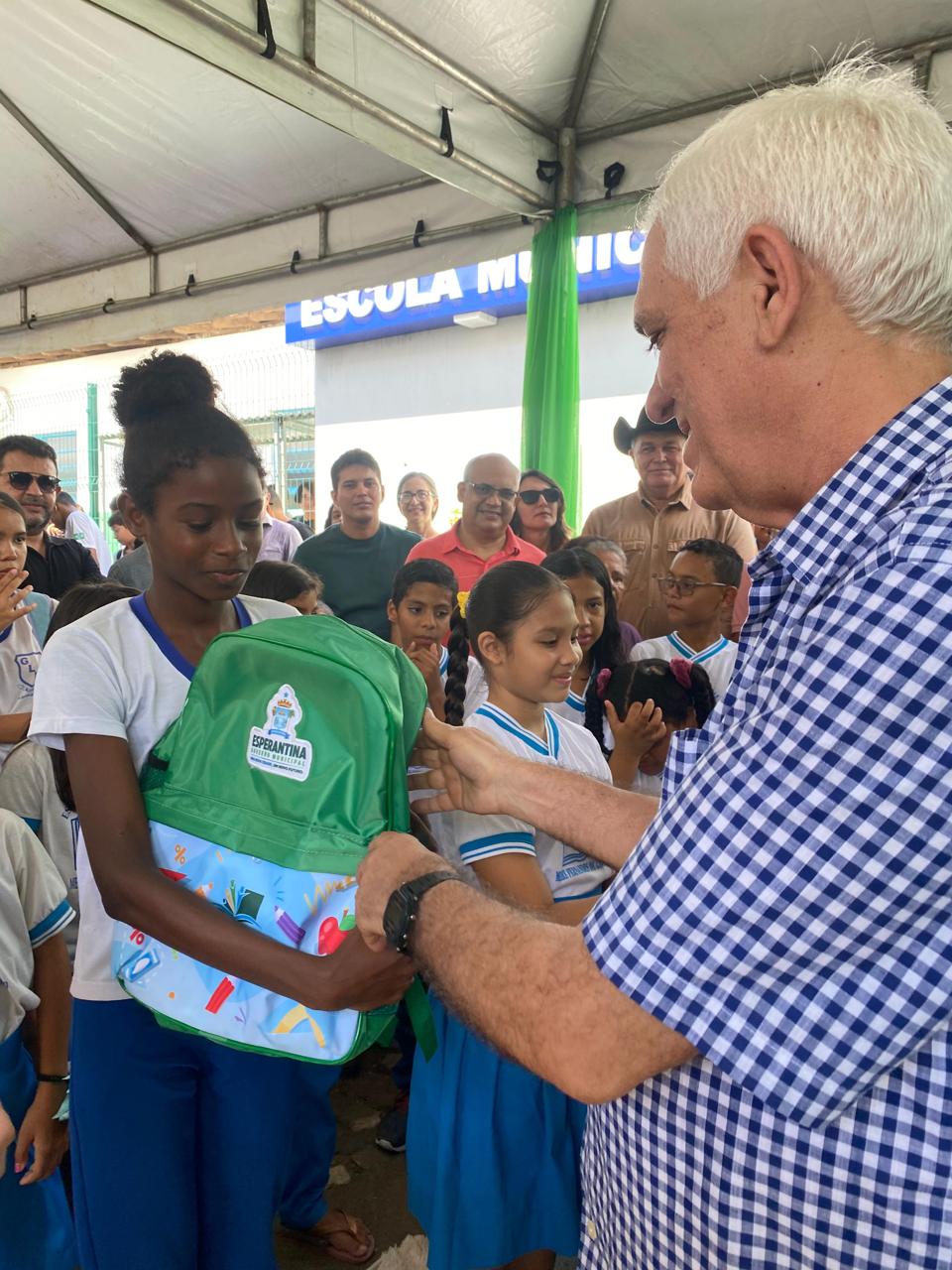Prefeitura realizou a reinauguração da Escola Municipal Gervásio Lages. - Imagem 3