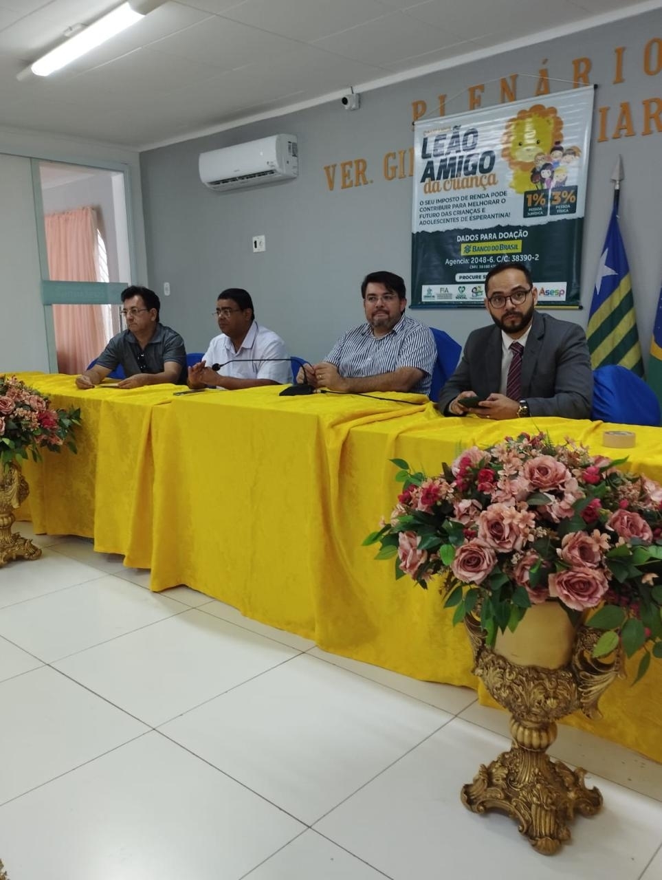 III Edição da Campanha Leão Amigo da Criança é lançada em Esperantina.