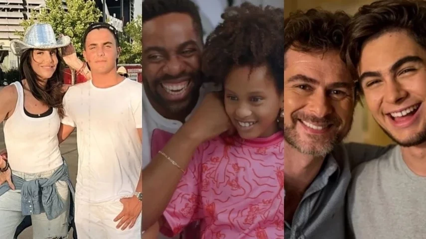 Cara de um, focinho do outro! os filhos que são a “cópia” dos pais famosos