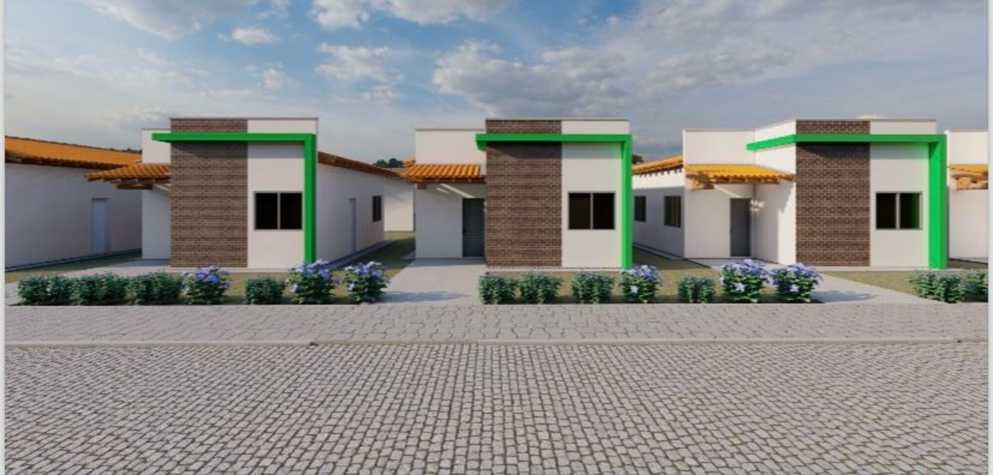 Conjunto Bernardo Rêgo receberá 30 unidades habitacionais em Esperantina.