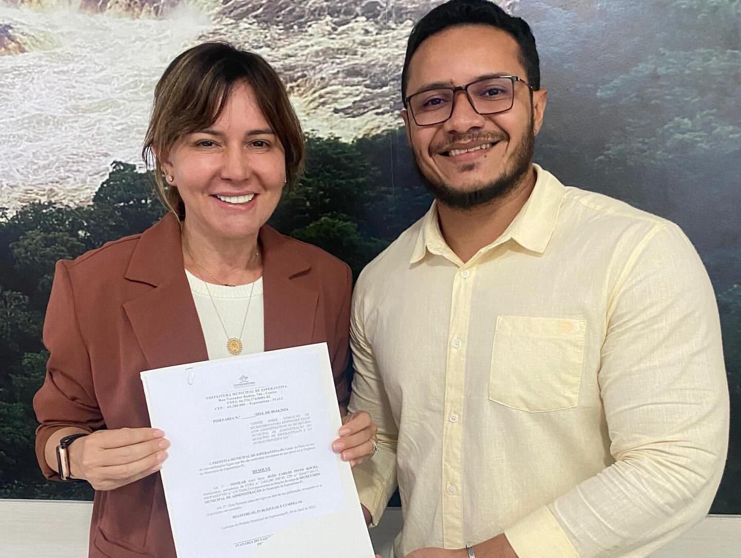 Prefeitura de Esperantina anuncia novos secretários municipais. - Imagem 1