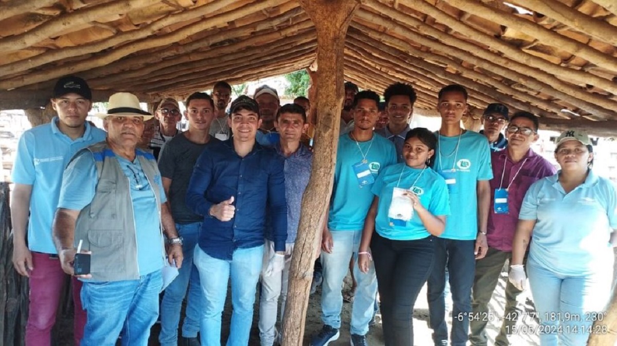 Agricultura realiza oficina de Caprinovinocultura na zona rural de Oeiras