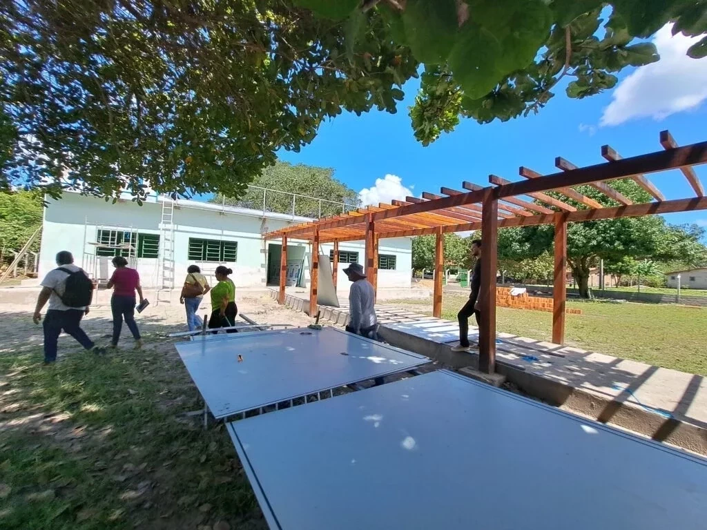 Reforma e ampliação da escola Mariano de Oliveira segue em ritmo acelerado - Imagem 3