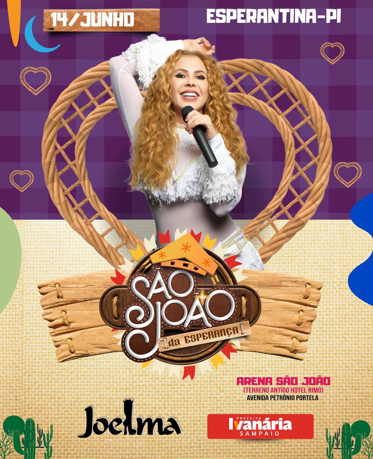 Prefeitura divulga a programação do São João da Esperança 2024.