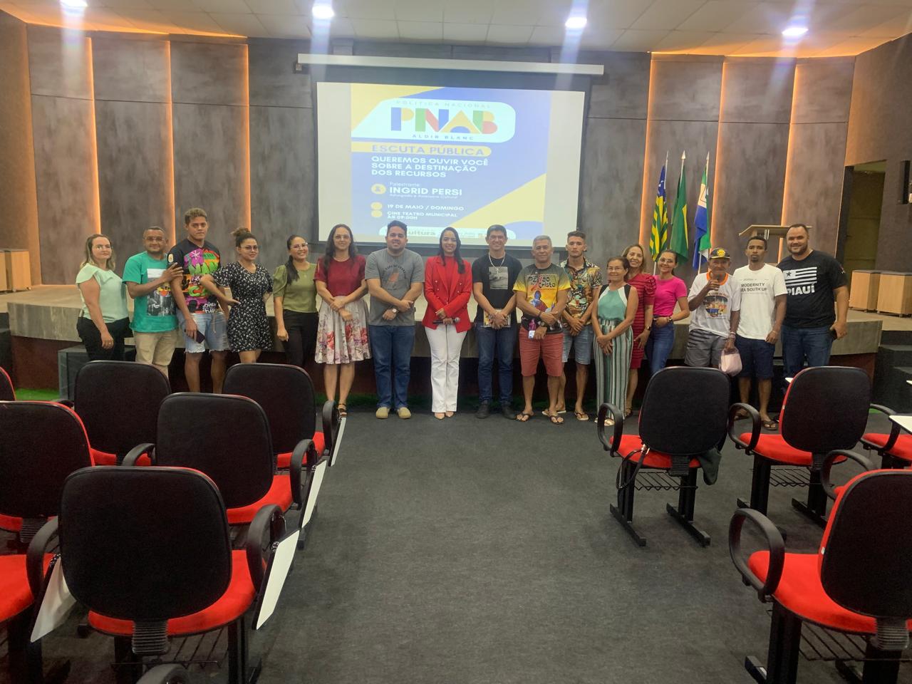 São João do Arraial realiza escuta pública sobre a Lei Aldir Blanc