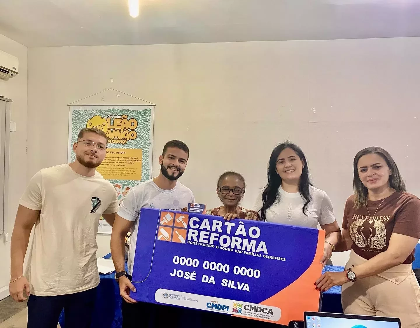 Prefeitura de Oeiras beneficia novas famílias com Cartão Reforma - Imagem 1