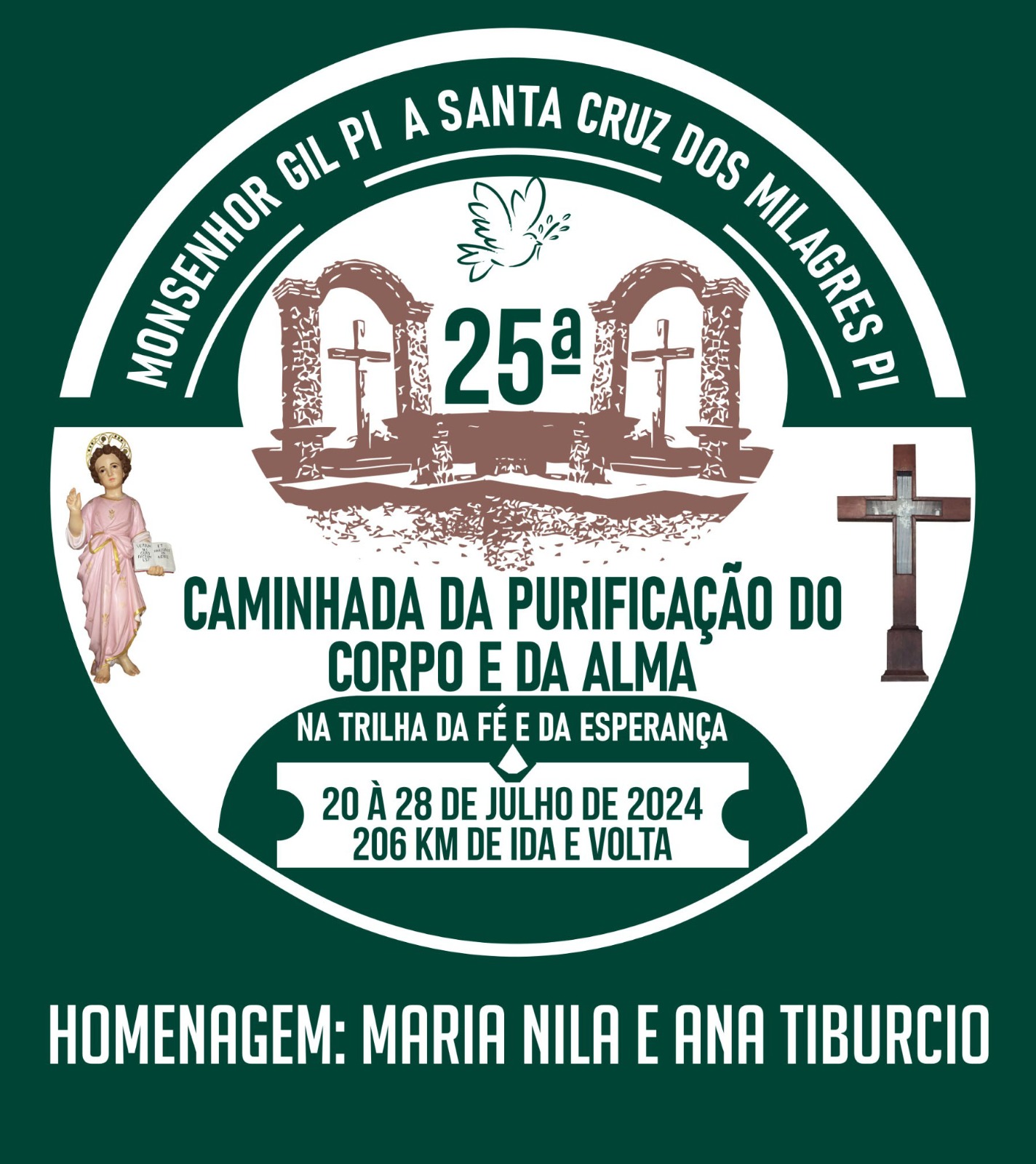 Caminhada da Purificação uma tradição de mais de duas décadas em nome da fé