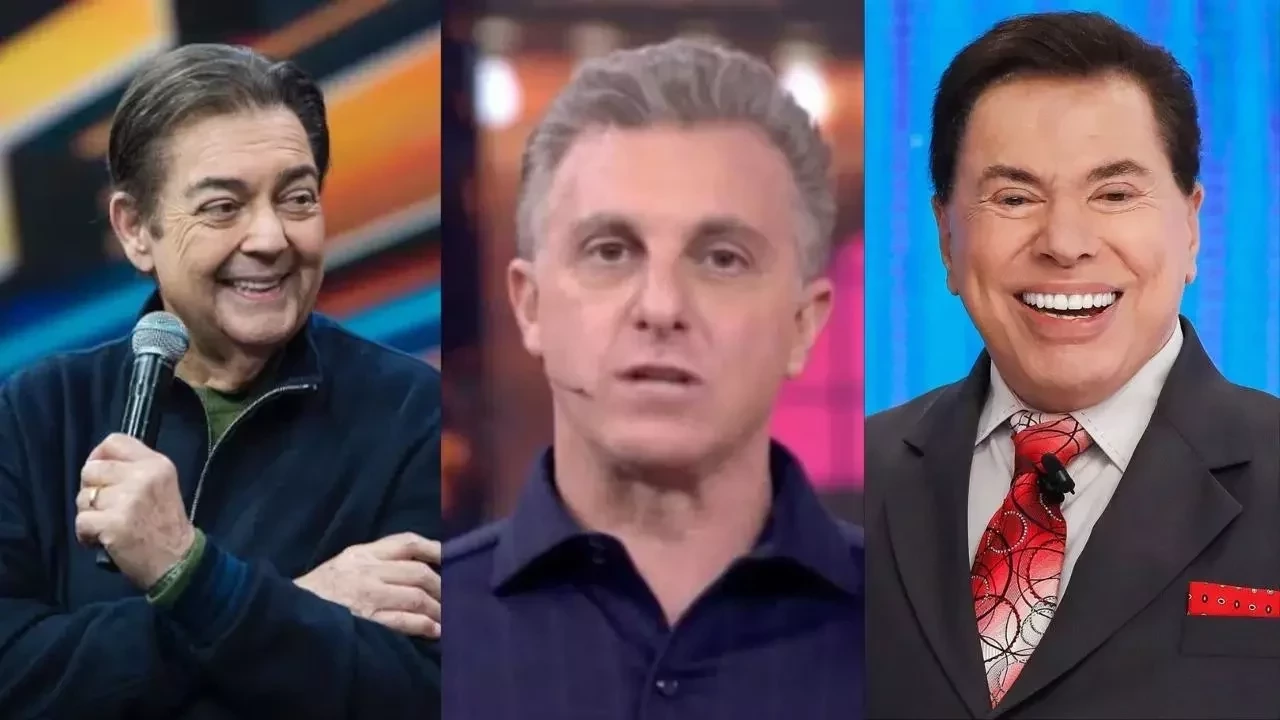 Se surpreenda com a idade de  Faustão, Luciano Huck e outros apresentadores de TV