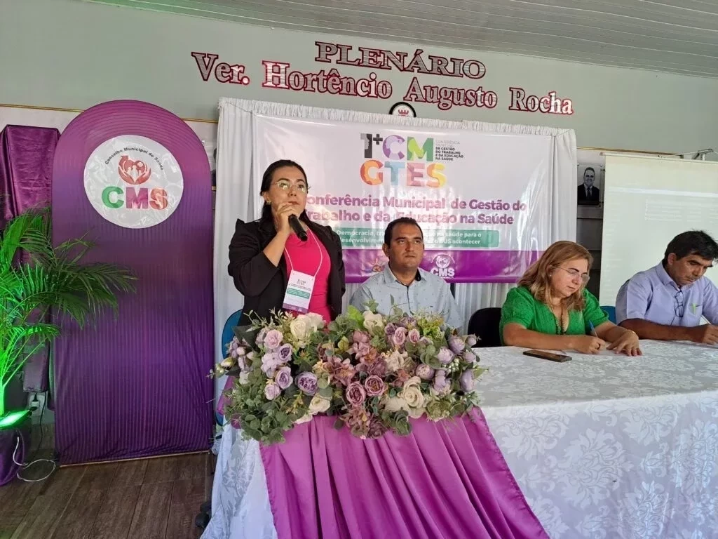 I Conferência Municipal de Gestão do Trabalho e da Educação na Saúde  - Imagem 3