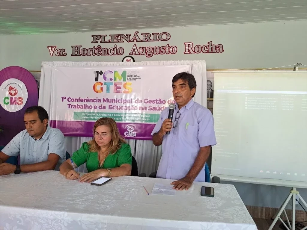 I Conferência Municipal de Gestão do Trabalho e da Educação na Saúde  - Imagem 5