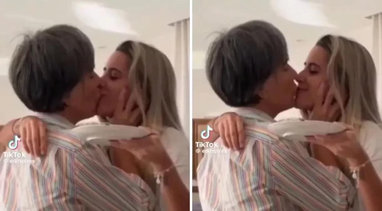 Além de Glória Pires, veja outros famosos que deram selinhos nos filhos - imagem 120341