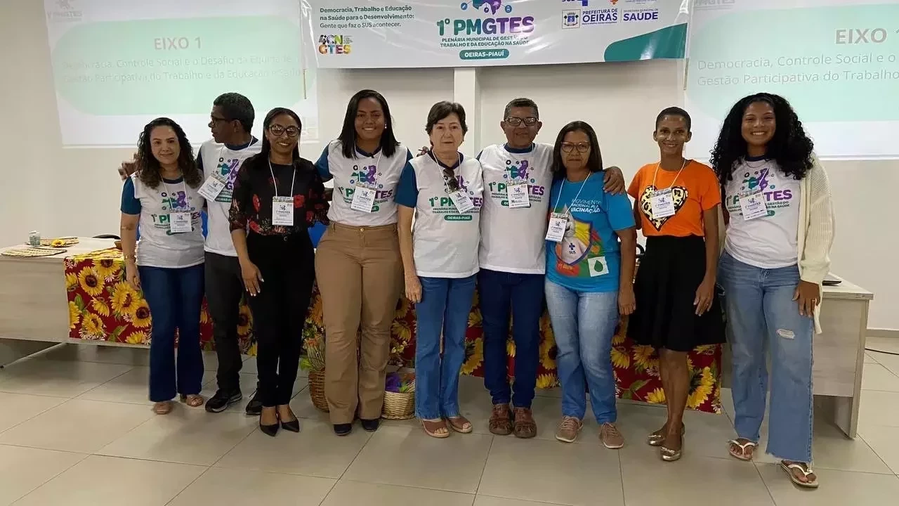 Oeiras realiza 1ª Plenária de Gestão do Trabalho e da Educação na Saúde - Imagem 1