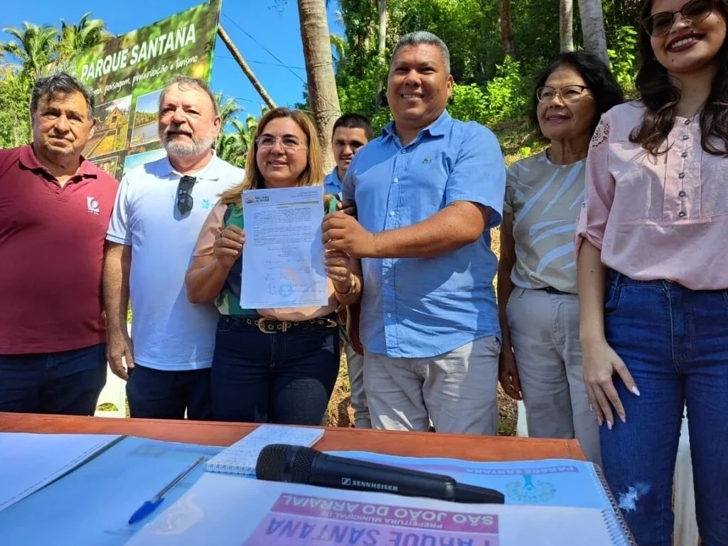 Vilma Lima assina ordem de serviço do primeiro parque ambiental municipal - Imagem 10