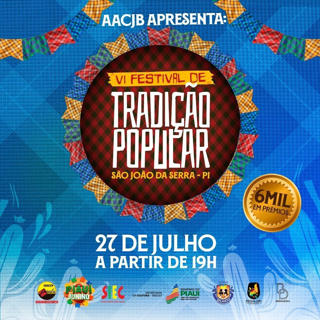 AACJB já tem data para realização da VI Festival de Tradição Popular