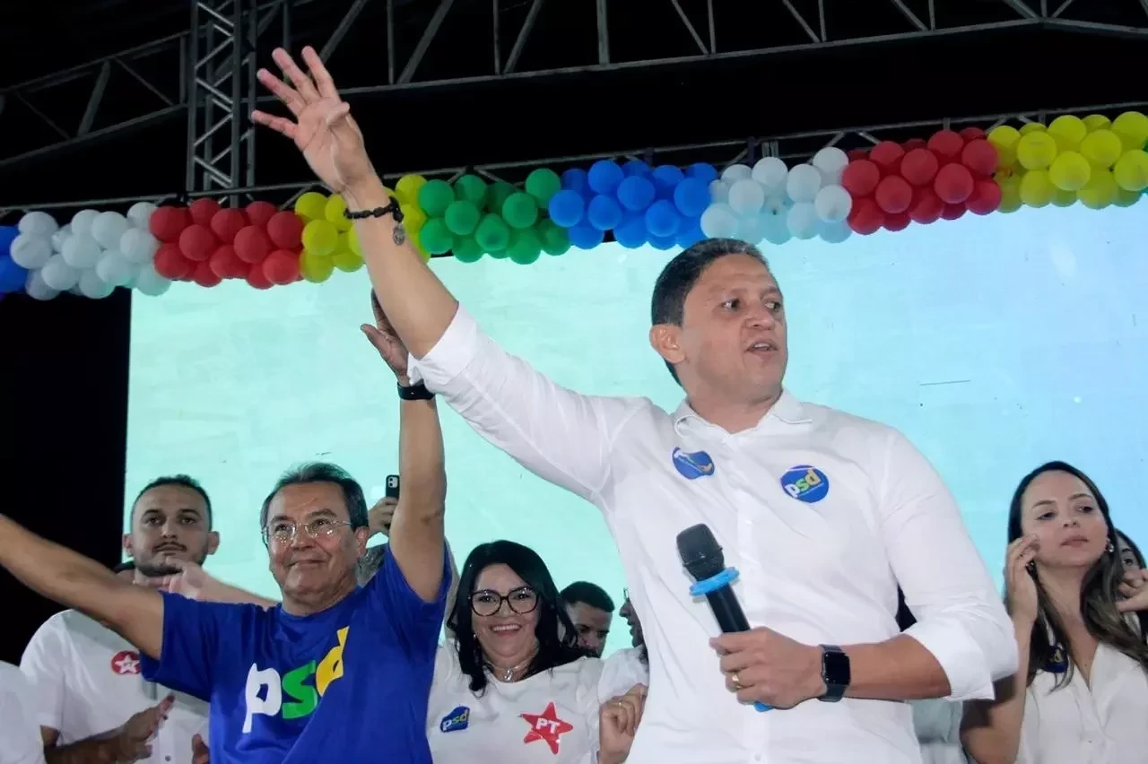 Multidão participa de convenção em apoio a Júnior Ribeiro Marinalva Chaves - Imagem 1