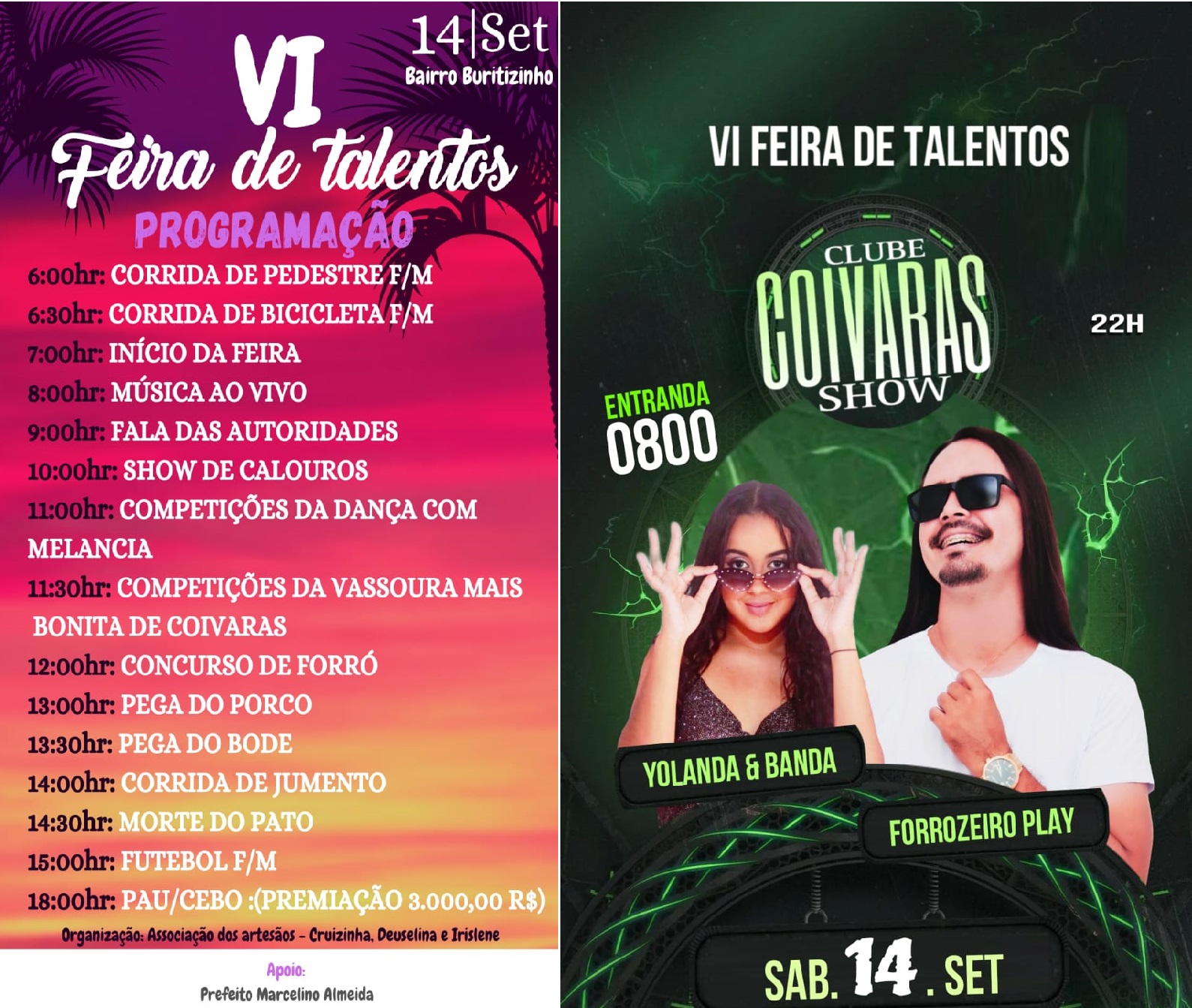 Artesãos e empreendedores de Coivaras realizarão VI Feira de Talentos