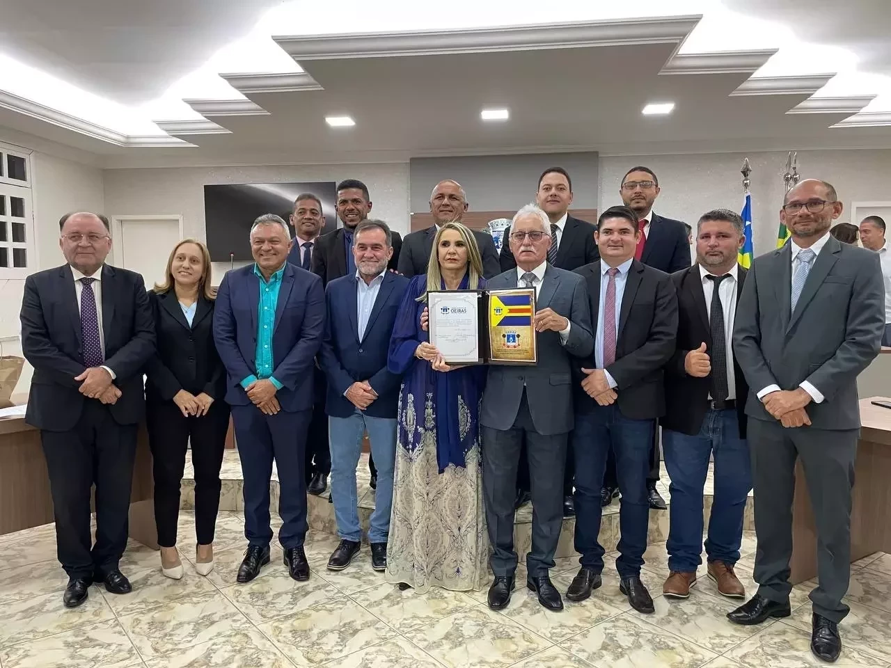 Câmara Municipal entrega Título de Cidadã Oeirense à juíza Socorro Cipriano - Imagem 1