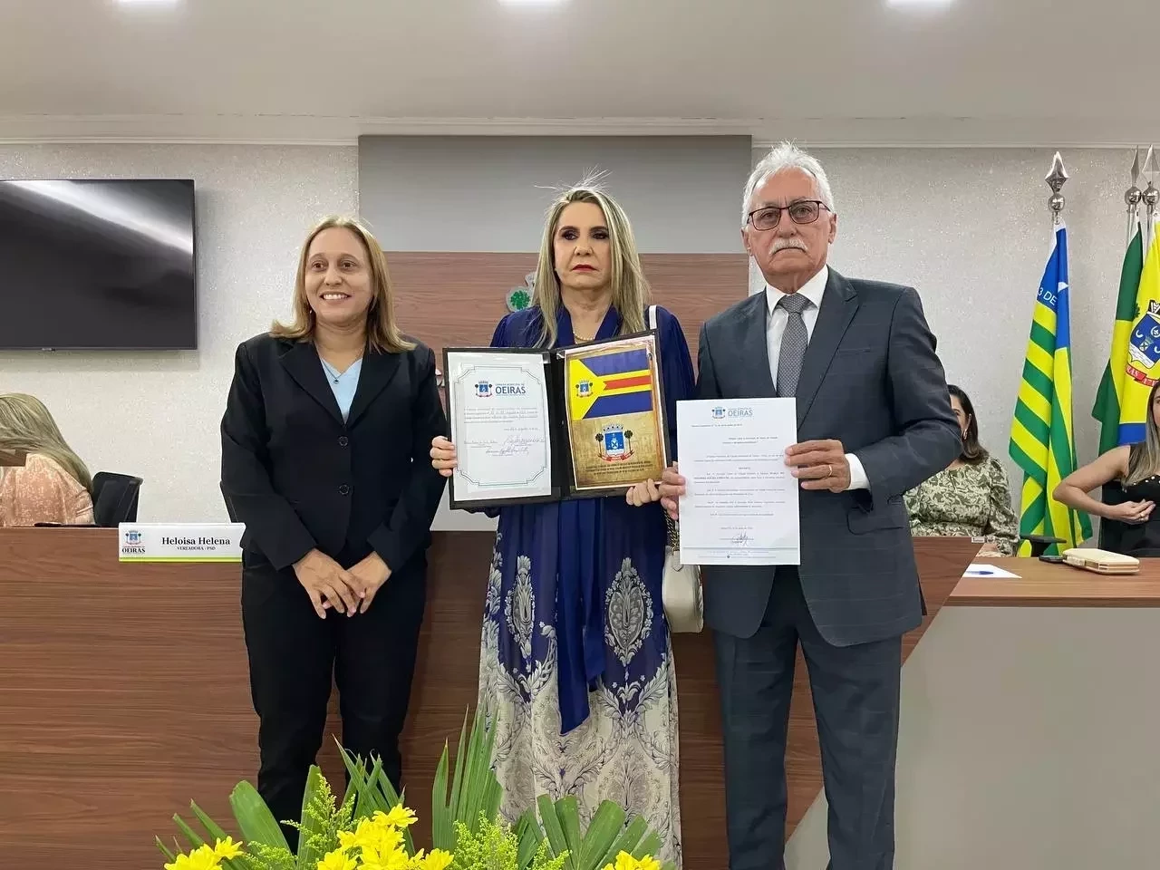 Câmara Municipal entrega Título de Cidadã Oeirense à juíza Socorro Cipriano - Imagem 2