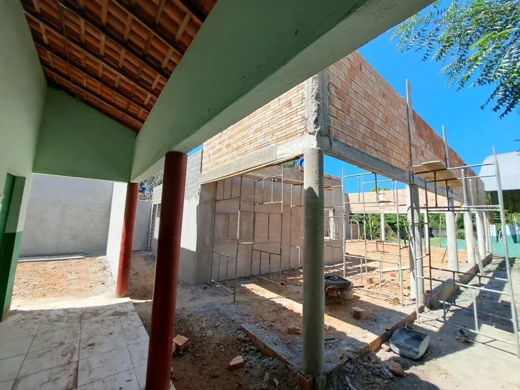 Escola Rosa Barbosa e Augusto Maia estão sendo reformadas e ampliadas  - Imagem 4