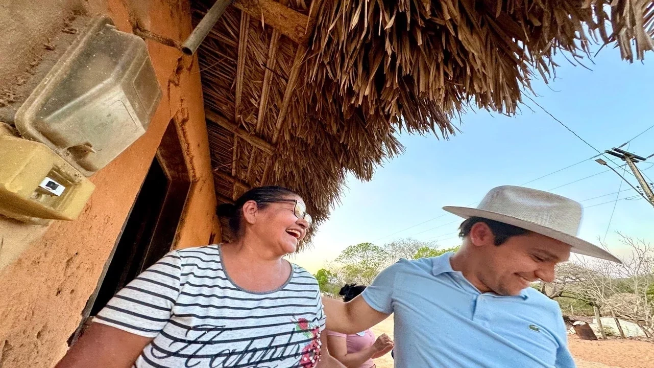 Gilberto Júnior e Pedro Moreira Percorrem Zona Rural de Uruçuí em Campanha  - Imagem 3