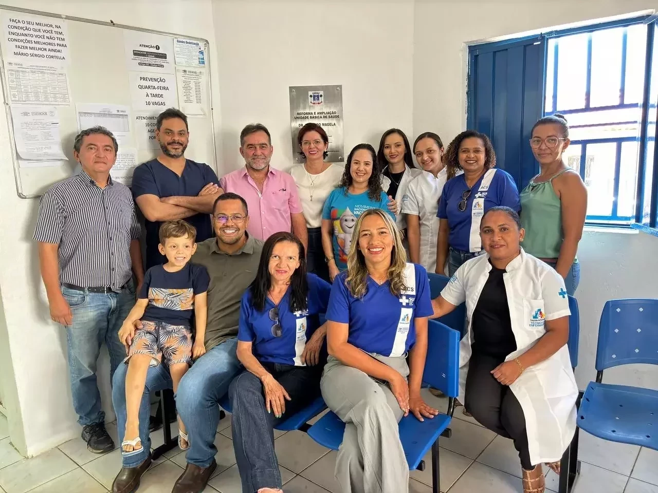 UBS do Bairro Várzea recebe sala de vacina e auditório em Oeiras - Imagem 1