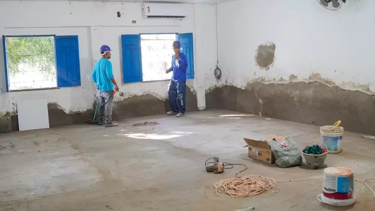 Reforma em prédios da Educação de Uruçuí começa pela creche Aldineide Lima - Imagem 1