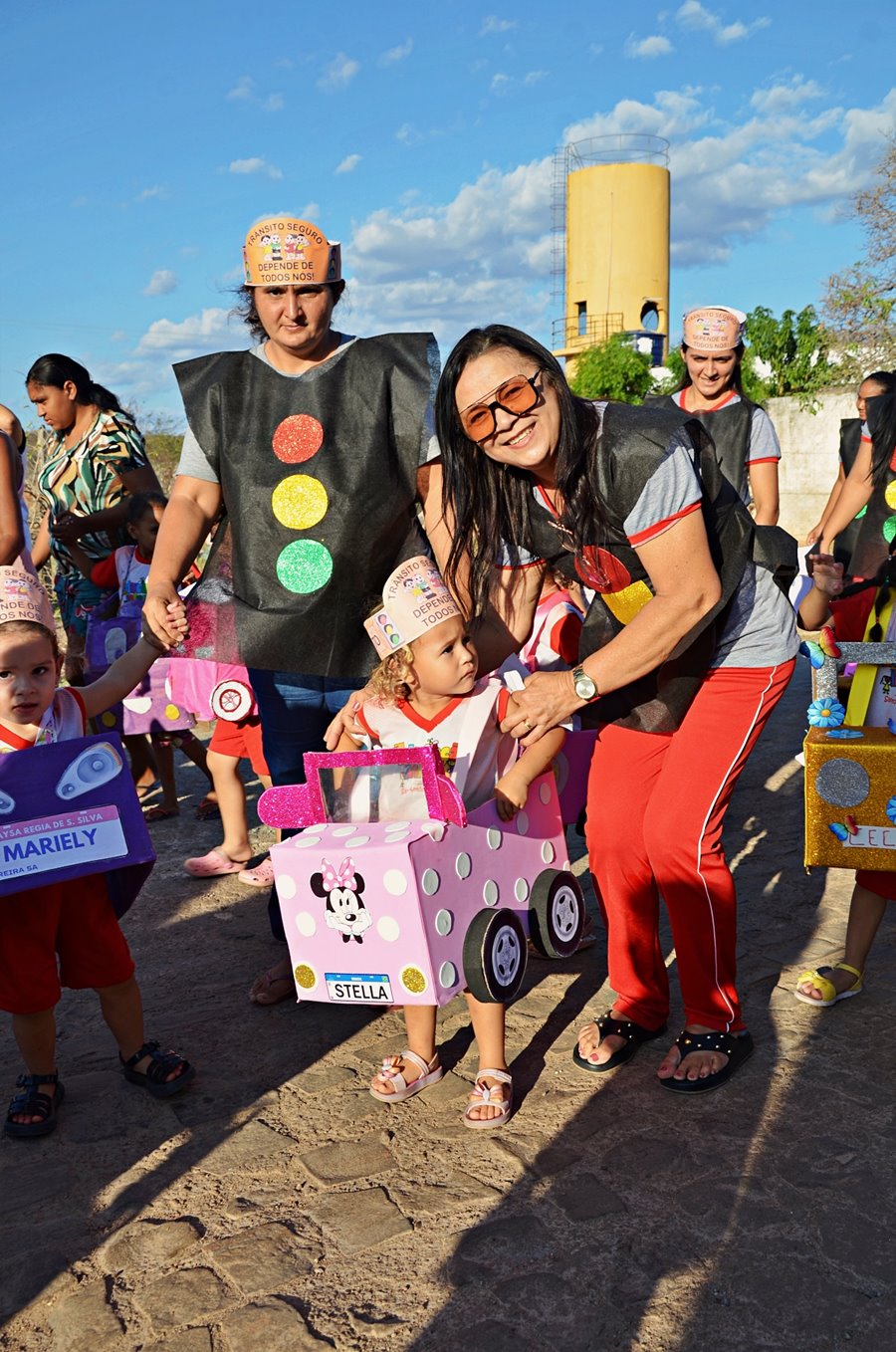 Creche Municipal Daysa Régia realiza projeto sobre educação no trânsito em Santo Antônio de Lisboa - Imagem 9