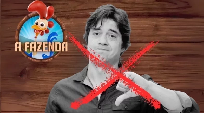 A Fazenda 17: Gui Boury é o terceiro eliminado com apenas 22,98% dos votos