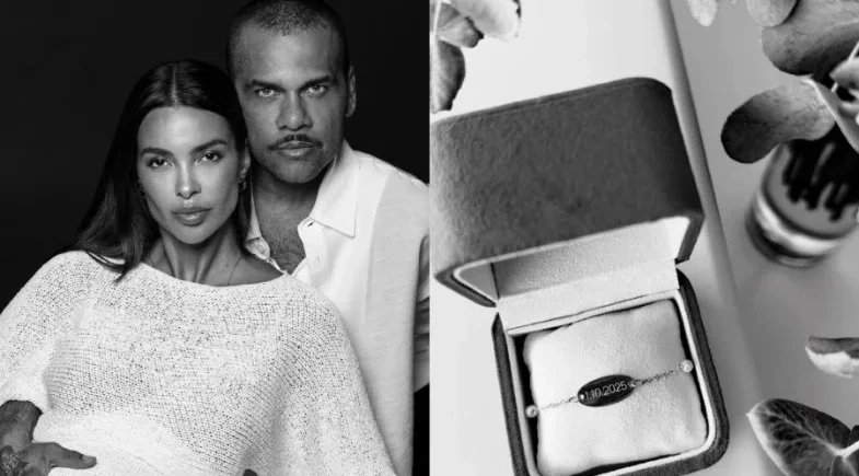 Joana Sanz anuncia nascimento do 1º filho com o jogador Daniel Alves