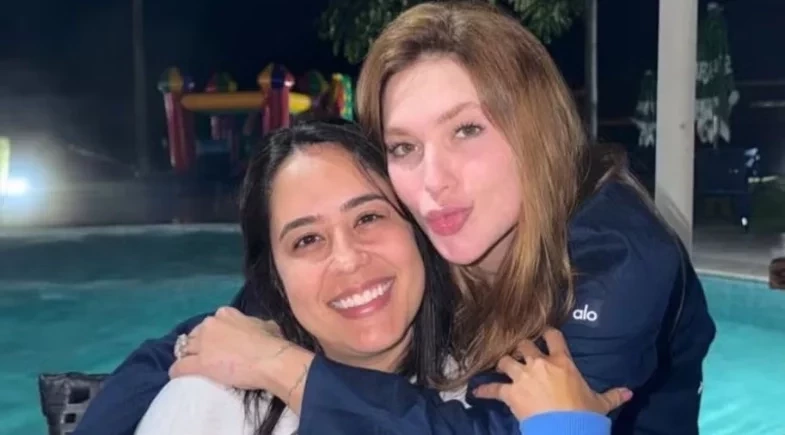 Irmã de Zé Felipe comemora aniversário na mansão de Virginia Fonseca 