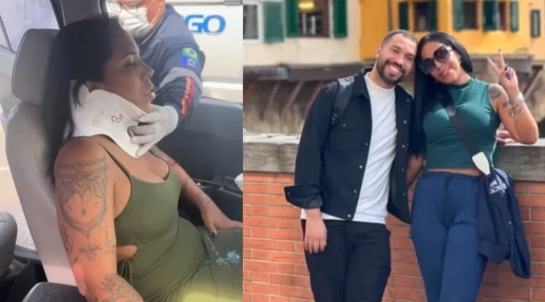 Janielly Nogueira, Irmã de Gil do Vigor, sofre acidente de carro em Pernambuco; vídeo