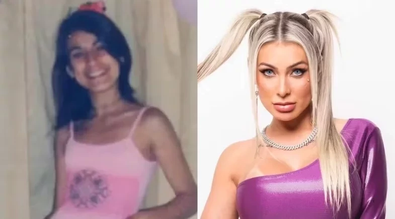 Andressa Urach surge em fotos raras e aparência chama atenção